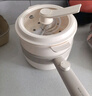 小熊（Bear）電煮鍋 小電鍋 宿舍小鍋 電熱鍋 電蒸鍋 學(xué)生宿舍泡面小火鍋 多功能多用途DRG-F16Q2 1.6L配蒸籠 曬單實(shí)拍圖