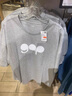 Gap男女裝2025夏季新款純棉泡泡膠印logo短袖T恤多色上衣729127 粉色 S (165/88A) 亞洲尺碼 曬單實拍圖