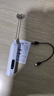 打蛋器打奶泡器打發(fā)器電動(dòng)咖啡打泡器奶泡打發(fā)器手持小型電動(dòng)攪拌棒打發(fā)器 奶白色【三擋調(diào)速 快速打發(fā)】 曬單實(shí)拍圖