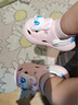 巴拉巴拉寶寶洞洞鞋兒童拖鞋夏季軟底防滑洗澡嬰兒幼兒室內家居女童涼拖鞋 曬單實(shí)拍圖