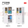中偉（ZHONGWEI）文件柜辦公柜鋼制鐵皮柜資料柜財(cái)務(wù)室檔案柜儲(chǔ)物柜中二斗文件柜 曬單實(shí)拍圖