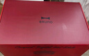 BRUNO【國家補貼】二代多功能鍋家用電火鍋蒸煮炒一體不沾煎烤料理鍋 家用電蒸鍋七夕送禮 5L 紅BOE123 曬單實(shí)拍圖