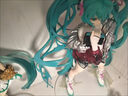 元氣小猴初音未來(lái)手辦 二次元周邊手辦機箱精致盲盒海景房擺件男生禮物 初音未來(lái) 20-25cm 曬單實(shí)拍圖