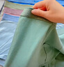 貓人【棉中精品-品質(zhì)無(wú)憂(yōu)】?jì)妊澞惺績(jì)妊澕兠?0A全棉抗菌平角短褲4條 曬單實(shí)拍圖