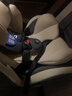 Heekin德國(guó) 兒童安全座椅汽車用0-4-12歲嬰兒寶寶360度旋轉(zhuǎn)ISOFIX硬接口 尊享灰(遮陽(yáng)棚+上拉帶+側(cè)保護(hù)) 曬單實(shí)拍圖