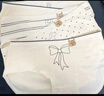 FitonTon5條女士?jì)妊澟兠拗醒?A抗菌襠甜美少女初中生女童青春期三角褲 曬單實(shí)拍圖