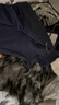 海瀾之家（HLA）男士?jì)妊澞屑兠?0A抗菌四季通用男生平角短褲頭冰絲莫代爾內褲衩 10A新疆棉-黑色/寶藍/深灰 3條 XL /175(體重130-150斤) 曬單實(shí)拍圖