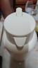 九陽(yáng)（Joyoung）保溫壺家用大容量保溫水壺玻璃內膽暖水壺學(xué)生宿舍熱水瓶2L白色 曬單實(shí)拍圖