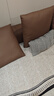 宜家（IKEA）LAGERPOPPEL拉格波培墊套客廳沙發(fā)靠墊靠枕雙面抱枕套 煤黑色墊套+纖維墊芯 40cm*58cm 曬單實(shí)拍圖