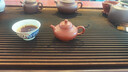 雋壺堂宜興全手工合歡家用功夫茶具煮茶泡茶壺 紫砂壺原礦皺皮朱泥內(nèi)推 合歡 140ml 曬單實拍圖