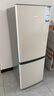 海爾（Haier）冰箱出品雙開(kāi)門(mén)二門(mén)177升冰箱家用小型冰箱租房省電不占地冷藏冷凍兩用統(tǒng)帥家用小冰箱 以舊換新 177升雙門(mén)冰箱節(jié)能省電 兩天約用1度電 曬單實(shí)拍圖