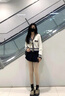 DGOV小香風(fēng)麻花針織衫女裝秋季2025新款v領(lǐng)感百搭修身短款外套女 白色 S 建議80-95斤 曬單實(shí)拍圖