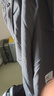 貓霓冰絲短褲男士夏季2025新款速干工裝五分大褲衩寬松休閑運動中褲子 黑色+深灰【主圖款】 XL 【建議體重110-140斤左右】 曬單實拍圖