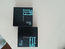美寶蓮（MAYBELLINE） fit me粉餅女定妝遮瑕控油啞光修容干粉餅蜜粉散粉保濕彩妝 #100 8.5G（適合白皙膚色） 曬單實(shí)拍圖