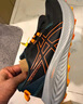 亞瑟士ASICS男子緩震越野跑鞋GEL-EXCITE TRAIL 2 黑色/橙色 42.5  曬單實拍圖