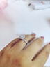 喜鉆鳳冠霞帔紅妝鉑金鉆石戒指高貴典雅求婚結(jié)婚鉆戒送女友生日禮物 【GIA雙證】共1.2克拉E色VS2 3EX N 曬單實拍圖