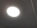 雷士（NVC）led吸頂燈陽臺燈現(xiàn)代簡約家用圓形房間臥室燈百搭燈具 24W正白光 曬單實拍圖