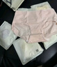 貓人5條裝【首穿免洗】女士內(nèi)褲女純棉抑菌少女三角中腰無痕女式內(nèi)褲 曬單實拍圖