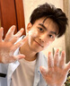 范泳辰男士洗面奶清爽控油溫和清潔去油凈痘淡痘印縮毛孔不緊繃護(hù)膚潔面 氨基酸清爽控油男士洗面奶500ml 曬單實(shí)拍圖