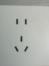 LSNUO86開(kāi)關(guān)插座面板一開(kāi)五孔插座帶開(kāi)關(guān)雙控usb充電墻壁暗裝電源插座 五孔插座（限購一件） 曬單實(shí)拍圖