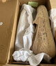 斯凱奇（Skechers）女鞋秋季漁夫鞋單鞋新中式蕾絲平底鞋淺口一腳蹬通勤鞋113025 曬單實(shí)拍圖
