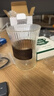 CLITON掛耳咖啡杯日式豎紋防燙玻璃杯子茶杯家用高顏值拿鐵大容量濃縮杯 曬單實(shí)拍圖