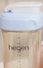 HEGEN海格恩吸管杯兒童水杯學(xué)飲杯奶瓶1-3-6歲直飲吸管嬰兒寶寶牛奶杯 【健康坐姿】 330ml 吸管杯-天使粉 曬單實(shí)拍圖