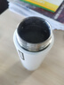 飛利浦燒水杯便攜式小型電熱杯316不銹鋼保溫杯男女士出差旅行加熱水杯 升級(jí)款-優(yōu)雅白-316不銹鋼450ml 曬單實(shí)拍圖
