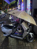 臺鈴電動摩托車蒼穹100公里長續(xù)航電動車1200W高速電摩石墨烯電池72V23Ah外賣上班代步電瓶車極致銀 曬單實(shí)拍圖