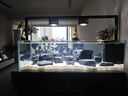 森森（SUNSUN）原生態(tài)野采溪流缸魚(yú)缸客廳超白造景底濾魚(yú)缸包安裝 隔斷屏風(fēng) 野采溪流1.2米47.5cm寬 黑色 曬單實(shí)拍圖