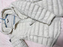 金羽杰90鴨絨輕薄羽絨服女士短款春秋季連帽簡約休閑輕暖外套Y21803272Y 曬單實拍圖
