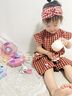 楪嫦德國兒童過家家玩具女孩小兔子玩偶2以上3到10歲生日節(jié)日禮物 【標(biāo)準(zhǔn)版·過家家】小兔子玩偶·可涂鴉·可水洗 曬單實(shí)拍圖