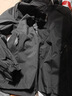 棉致沖鋒衣戶(hù)外秋冬季三合一夾克登山服男女防風(fēng)防水外套男 黑色-男女同款（春秋款） 2XL （130-145斤） 曬單實(shí)拍圖