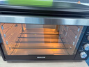 科榮商用烤箱大容量100升商業(yè)風(fēng)爐平爐一體多功能專(zhuān)業(yè)烘焙家用電烤箱熱風(fēng)循環(huán)智能發(fā)酵烤鴨爐烤紅薯機 宙斯黑100L頂配熱風(fēng)豪華版旗艦款 曬單實(shí)拍圖