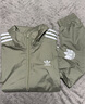 adidas情侶款復(fù)古風(fēng)梭織立領(lǐng)夾克外套男女阿迪達(dá)斯官方三葉草 巖層橄欖綠 2XL 曬單實(shí)拍圖