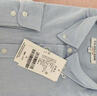 U.S. POLO ASSN.襯衫男春秋長(cháng)袖白色休閑工裝外套高端免燙抗皺寬松藍色男士襯衣 曬單實(shí)拍圖