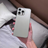圖璐璐【自帶鏡頭膜】適用蘋果16/15Promax手機殼iPhone14pro全包防摔13PM男超薄磨砂plus新款散熱保護套 【鈦原色】超薄-散熱-防指紋 蘋果16Promax【自帶鏡頭膜】 曬單實拍圖