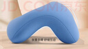 鈺幸午睡枕小學(xué)生午休枕兒童專(zhuān)用趴睡枕午睡神器教室便攜式趴趴枕抱枕 升級護胸款-藍色｜贈收納袋 含枕芯 趴睡不悶熱1-9年紀通用 曬單實(shí)拍圖