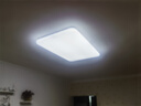 雷士（NVC）吸頂燈客廳大燈簡約奶油風LED照明燈飾臥室燈餐廳白月X 包安裝 曬單實拍圖