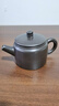胖東來(lái)同款紫砂壺【大口茶壺】敞口泡茶壺寬口功夫茶具大容量朱泥 黑色漢瓦壺（+栓壺繩） 200ml 曬單實(shí)拍圖