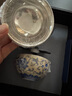 蘇氏陶瓷（SUSHI CERAMICS）鎏銀纏枝蓮對杯情侶茶杯非遺大師鄭文強(qiáng)作品品茗杯J1075 曬單實(shí)拍圖