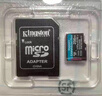 金士頓（Kingston）256GB TF（MicroSD）存儲(chǔ)卡 內(nèi)存卡U3 V30 A2 4K適配大疆Pocket 3/Action 5/無人機(jī)/運(yùn)動(dòng)相機(jī)/監(jiān)控 曬單實(shí)拍圖