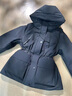 鴨鴨工裝羽絨服女2025冬季新款中長(cháng)款收腰顯瘦韓版保暖派克服外套 落日橙色 M (建議100-130斤) 曬單實(shí)拍圖