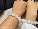 豆蔻時(shí)光奢藏級14mm和田玉白玉手串高水頭玉石圓珠玉手鏈生日禮物男女士款 曬單實(shí)拍圖