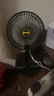 電風(fēng)扇家用桌面風(fēng)扇新款折疊伸縮臺扇USB小風(fēng)扇便攜學(xué)生宿舍制冷輕音風(fēng)扇 黑色升級版大風(fēng)力直插款 曬單實(shí)拍圖