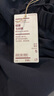 無(wú)印良品（MUJI）女式易干彈力泡泡紗輕便七分褲 褲子女款25年夏季女裝 BE1VSA5S 深灰色 S （155/62A） 曬單實(shí)拍圖
