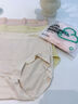 寶娜斯內(nèi)褲女莫代爾含桑蠶絲內(nèi)襠7A抑菌底襠透氣中腰無痕女士?jī)?nèi)褲 奶茶膚+霧淺綠+杏仁膚+櫻花粉 4條 L 【推薦體重115-135斤】 曬單實(shí)拍圖