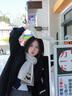 玖慕（JIUMU）純羊毛圍巾女秋冬季女士保暖圍脖中秋節生日圣誕禮物送女生禮盒裝 曬單實(shí)拍圖