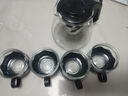 【京東物流】茶壺套裝整套茶具大容量玻璃茶杯帶濾網(wǎng)耐高溫泡茶具 1000ML一壺+四杯套裝 曬單實拍圖