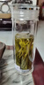水宜生玻璃杯雙層水杯男茶杯高檔商務(wù)泡茶杯辦公杯水晶杯透明防燙微保溫 【380ml】禮盒裝 曬單實拍圖